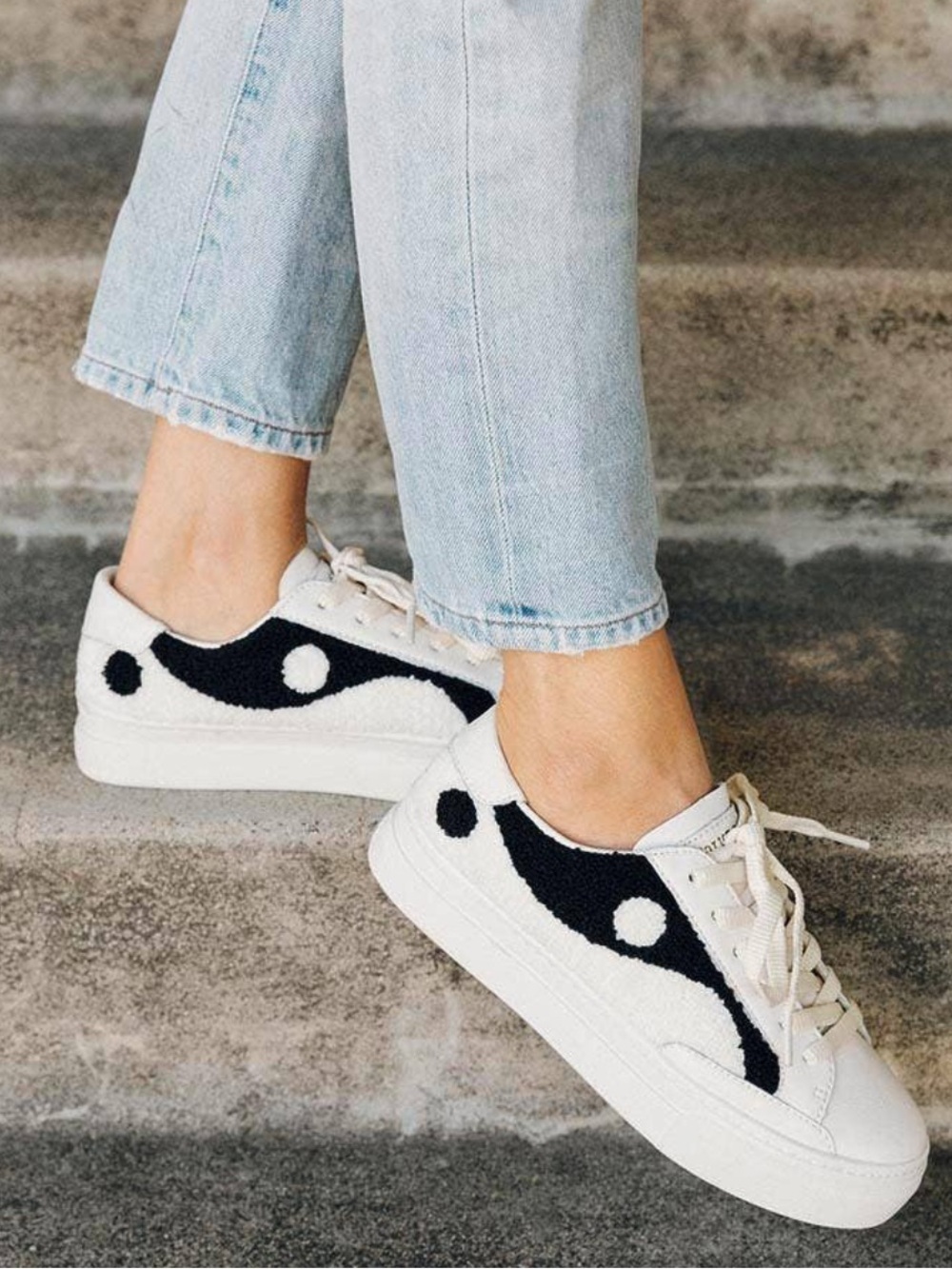 Soludos Yin Yang Platform Sneaker